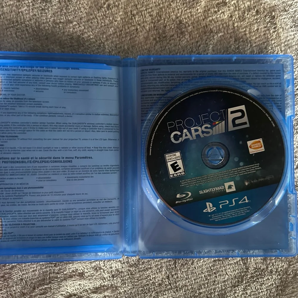 Bandai Namco Project Cars 2 PS4 Video Game